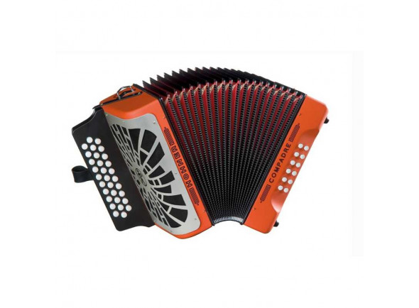 Hohner Compadre FBBEB Laranja Silver Grill Hohner Compadre FBBEB Laranja Silver Grill